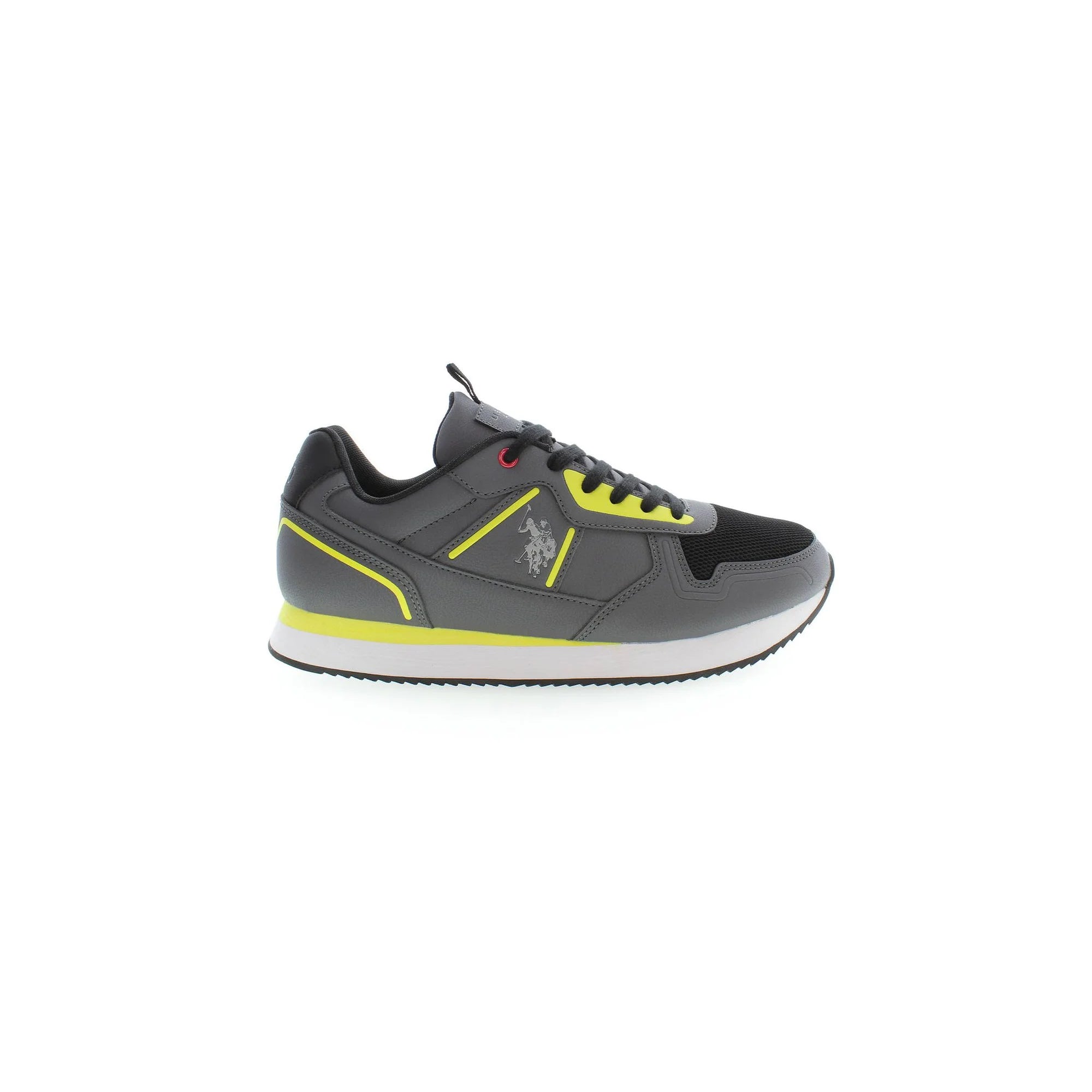 U.S. Polo Sneakers Uomo Grigie Sportive Lacci Logo U.S. Polo Best Price Grigio - foto prodotto